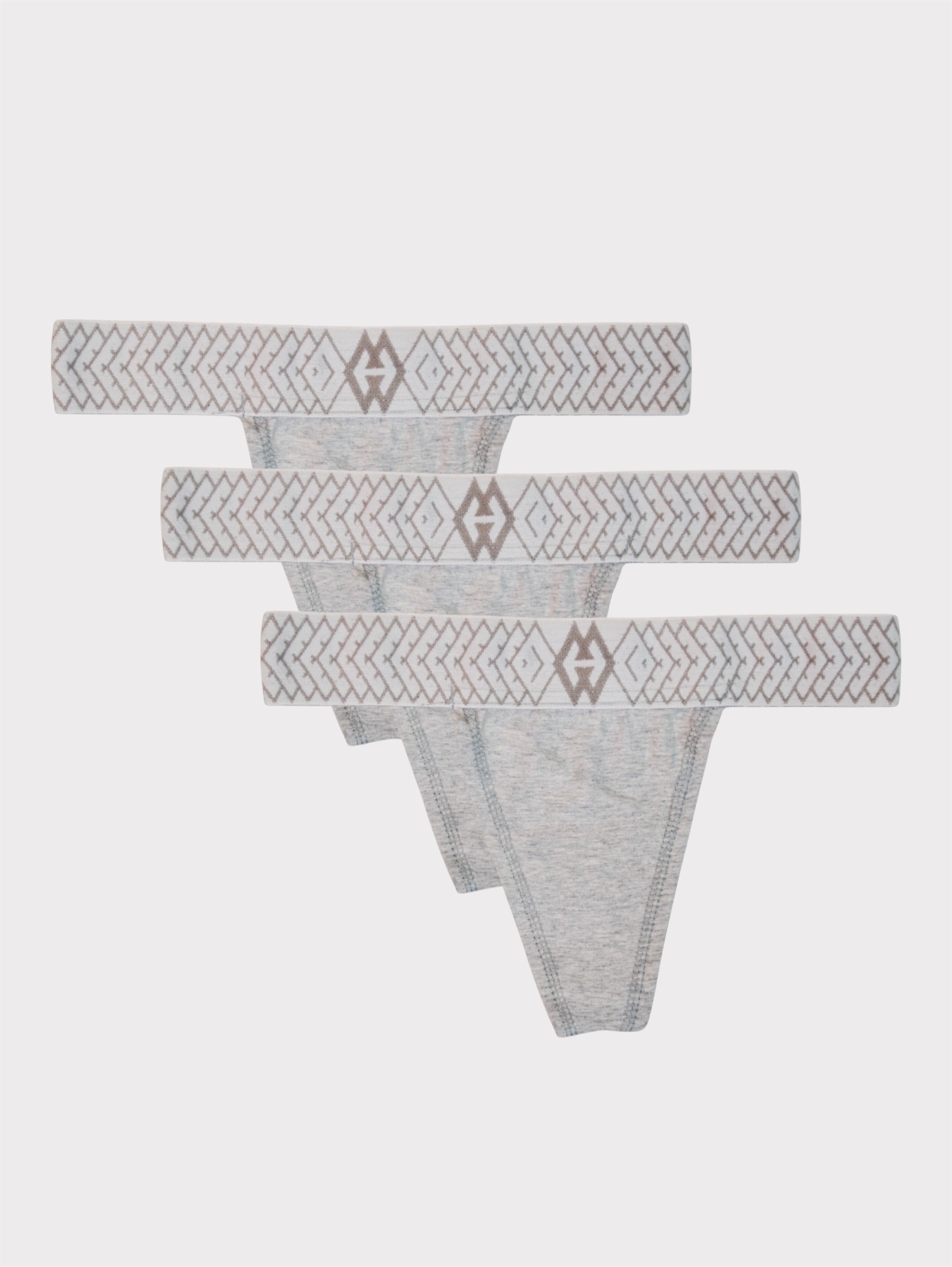 Diamond Link Thong Triple Bundle