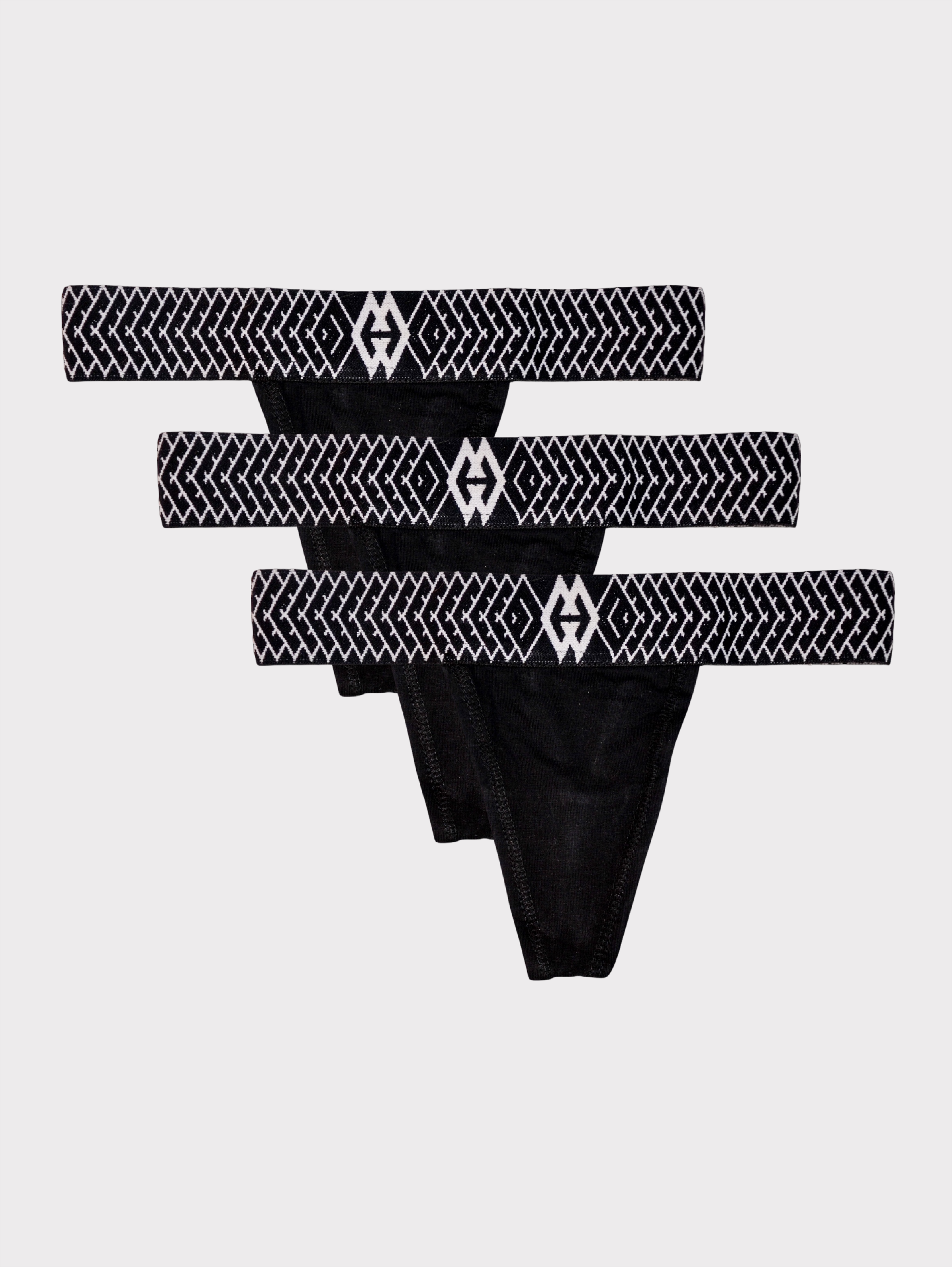 Diamond Link Thong Triple Bundle