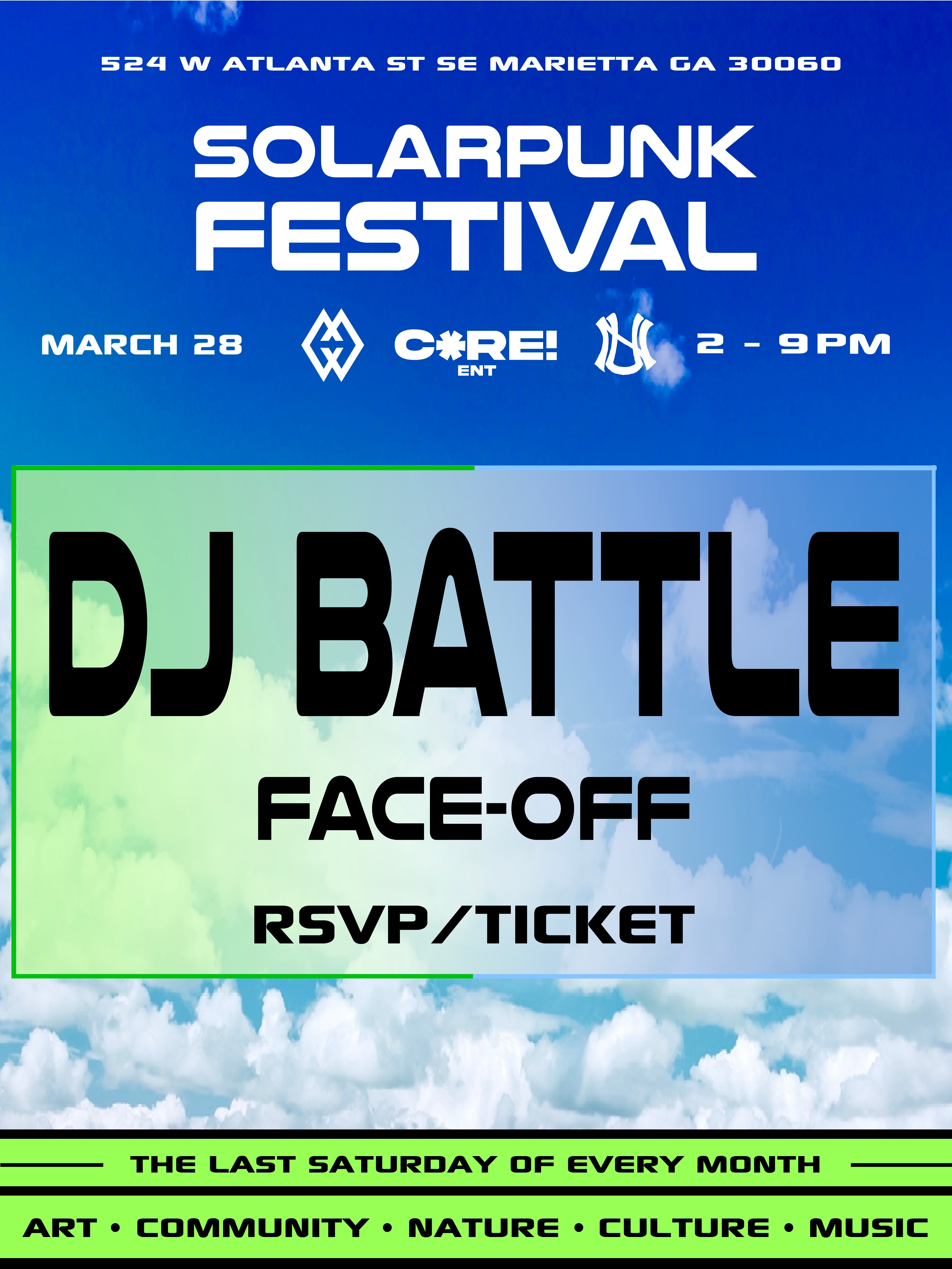 Solarpunk Festival: DJ Battle – RSVP BLUE TEAM