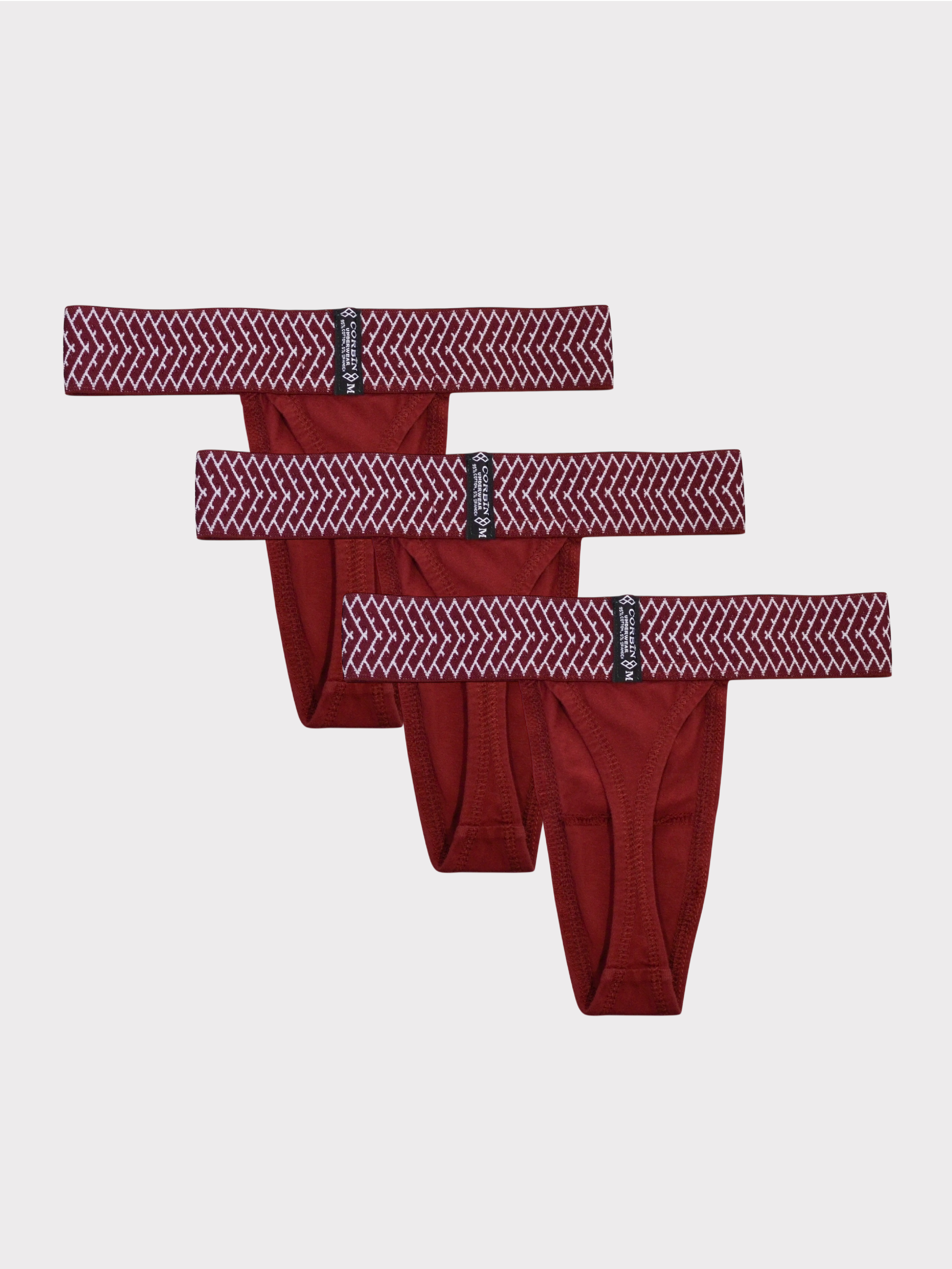 Diamond Link Thong Triple Bundle